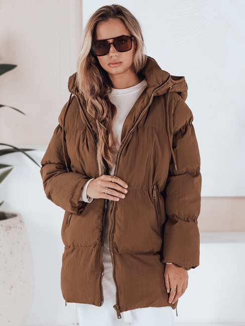 Damen Steppjacke LETLIS camel Dstreet TY3245