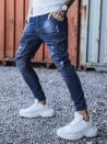 Herren Jeans Joggerhose Blau Dstreet UX3286