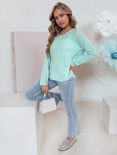 Damen Einheitsgröße langer Pullover SOFTIL mint Dstreet MY2443_2