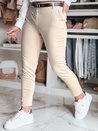 Damen Slim Fit Hose mit Gürtel LINESKA hellbeige Dstreet UY2573