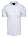 Herren Kurzarmhemd weiß Dstreet KX1076_1