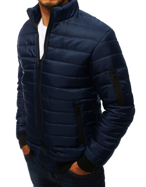 Herren Übergangsjacke gesteppt navy blau TX2822