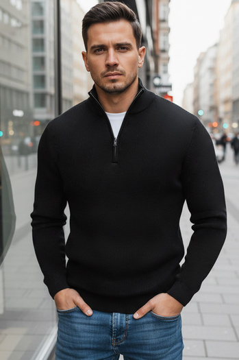 Herren Pullover schwarz Dstreet WX1894