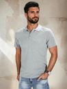 Hellgraues Herren-Poloshirt Dstreet PX0513