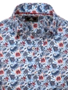 Herren Gemustertes Hemd Farbe Weiß DSTREET DX2429