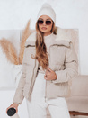 Damen Winterjacke TRENDYGLAM beige Dstreet TY4358