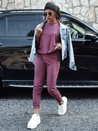 MILIAN Damen Trainingsanzug Set kastanienbraun Dstreet AY1104