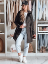 Zweireihiger Damen-Trench mit Gürtel BELISION schwarz Dstreet NY0749