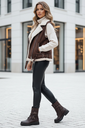 Gewachste Damen-Shorts ELLODIX schwarz Dstreet UY2230