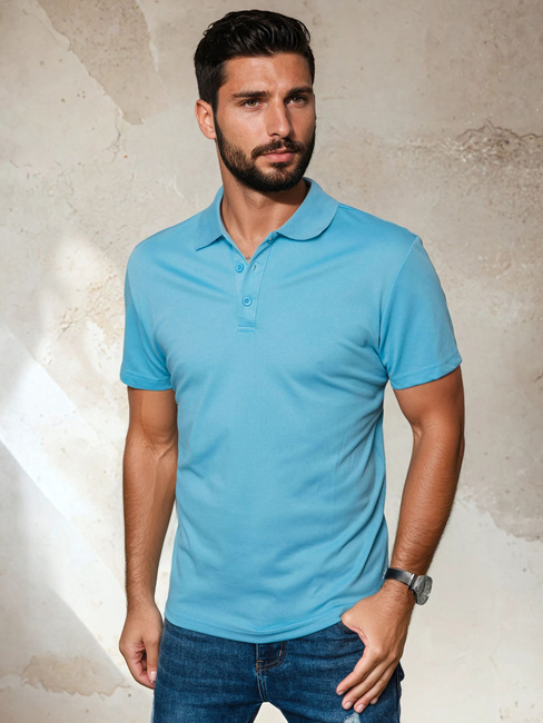 Herren Poloshirt blau Dstreet PX0552