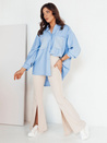 Damen Elegant Hemd CELTIS Farbe Himmelblau DSTREET DY0406