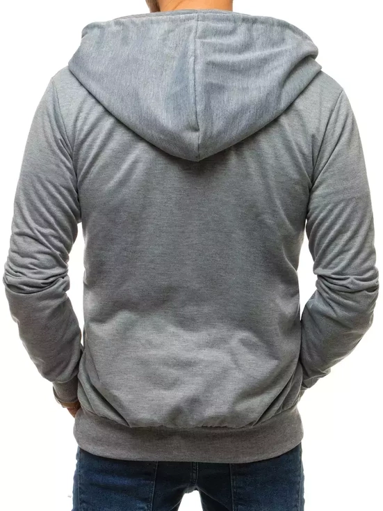 Herren Kapuzenpullover Hellgrau Dstreet BX4956