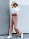 Damen Casual Hose EMERALD Farbe Camel DSTREET UY1692_3