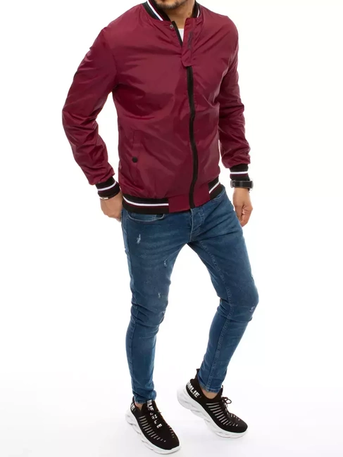 Herren Übergangsjacke Weinrot Dstreet TX3681