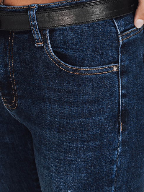 Damen Skinny Jeans navy blau Dstreet UY2813
