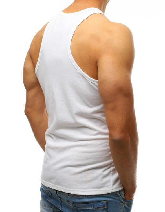 Herren Tank top Weiß Dstreet RX3497