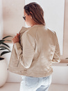 Damen Leder Ramones Jacke ROCKMISS beige Dstreet TY5215