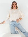 Damen Kurze Pullover COTNES Farbe Beige DSTREET MY2294