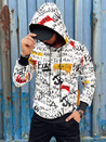 Herren Kapuzenpulli weiß Dstreet BX5770