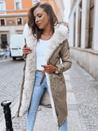 Damen Winter Parka Jacke HARPERSOFT beige Dstreet TY3687