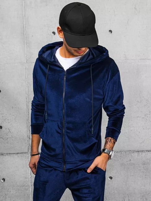 Herren Sweatshirt Farbe Dunkelblau DSTREET BX5541