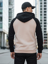 Herren-Kapuzenpullover beige Dstreet BX5890