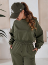 Damen Trainingsanzug Set SOLIR khaki Dstreet AY1019