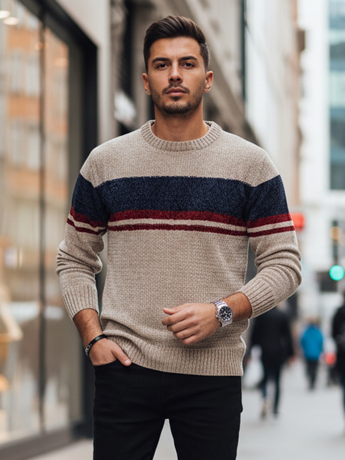 Herren Pullover braun Dstreet WX2243z