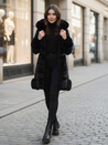 Damenjacke mit Pelz FURRWINT schwarz Dstreet TY4772z