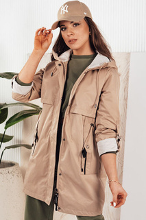 Damen Parka MEROY Farbe Beige DSTREET TY4288