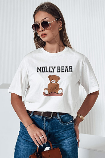 Damen MOLBER ecru T-shirt Dstreet RY2571