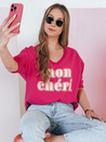 Bedruckte Bluse in Übergröße CHERINO fuchsia Dstreet RY2829