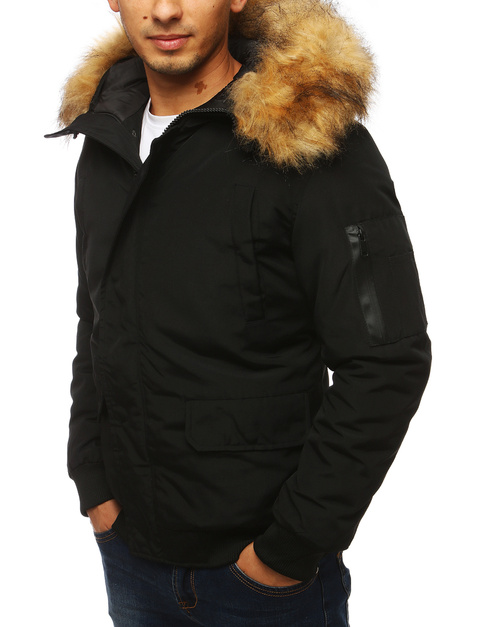 Herren Jacke Schwarz Dstreet TX3940