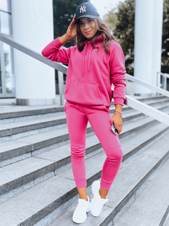 Damen Kapuzenpullover BASIC Rosa BY0173_2