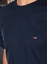 Besticktes Herren-T-Shirt navyblau Dstreet RX5633_4