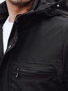 Herren Übergangsjacke schwarz Dstreet TX5031