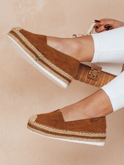 Damen LANSI camel Espadrilles Dstreet ZY0060
