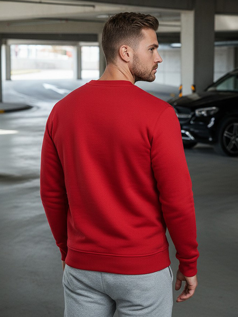 Herren Sweatshirt Rot Dstreet BX3867