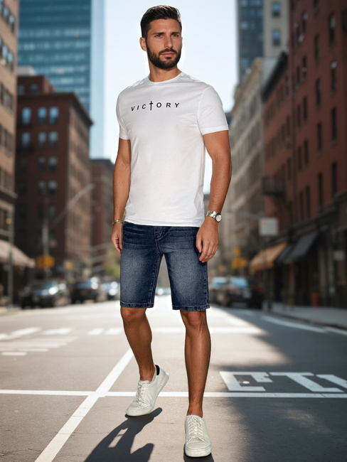 Herren-Shorts im Denim-Look blau Dstreet SX2355