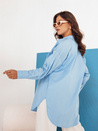 Damen Elegant Hemd AISMEE Farbe Himmelblau DSTREET DY0423