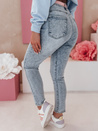 Damen Slim Fit Denim Hose SKINNEX blau Dstreet UY2476