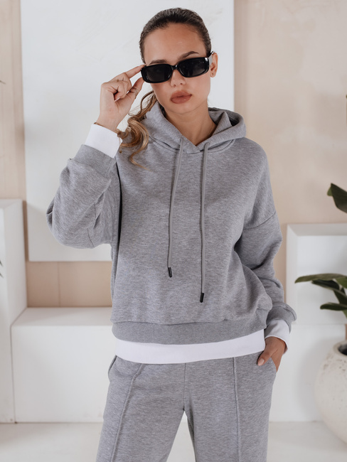 Damen Trainingsanzug Set SANELIS grau Dstreet AY0986