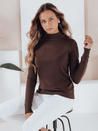 Damen Halb-Rollkragenpullover TARLENA braun Dstreet MY2481