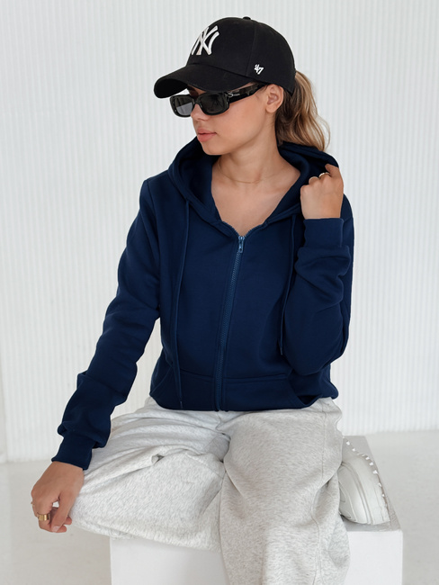 Damen Sweatshirt VICTORIA Dunkelblau Dstreet BY1202