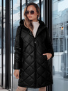 Damen Winterjacke SNOWVIBE schwarz gesteppt Dstreet TY4988