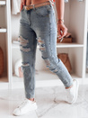 Damen-Jeanshose Regular Fit DESTINA blau Dstreet UY2447