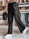 Damenhose mit weitem Bein MOBISKA schwarz Dstreet UY2621