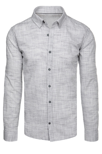 Herren Freizeithemd grau Dstreet DX2653