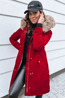 Damen Winterjacke NADER Farbe Rot DSTREET TY4032