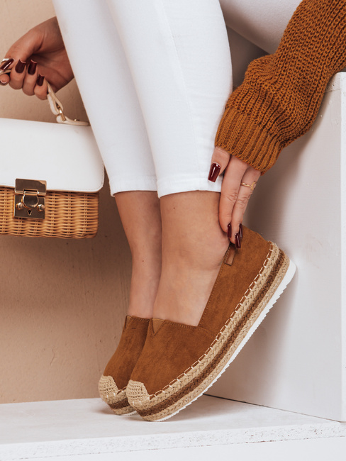 Damen LANSI camel Espadrilles Dstreet ZY0060